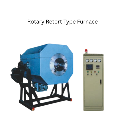 Rotary retort type furnance